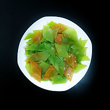 菱形片莴笋胡萝卜的切法