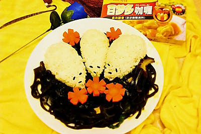 咖喱海带米饭