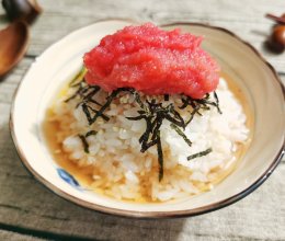 鳕鱼子茶泡饭丨《深夜食堂》系列的做法