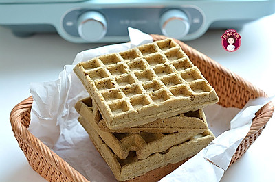 抹茶华夫饼