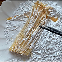 酥炸金针菇的做法图解5
