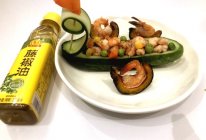 #豪吉藤椒油真香来袭#一帆风顺黄瓜船的做法