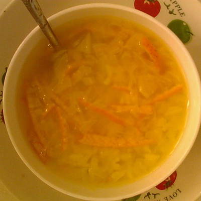 橘皮蔬菜粥
