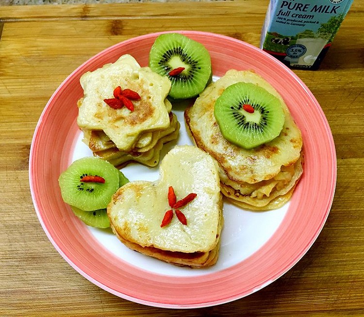 香蕉糯米饼的做法