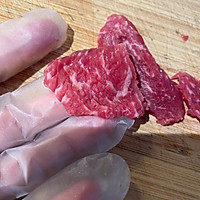 芥蓝炒牛肉的做法图解2