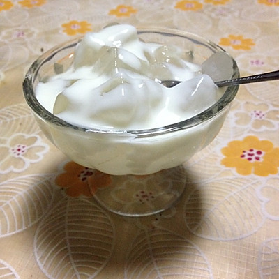 夏日甜品--酸奶芦荟（超级简单）