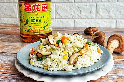香菇炒饭