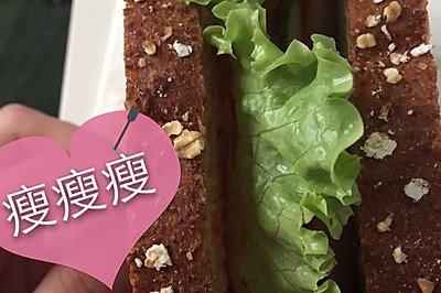 低热量又好吃的三明治