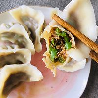 猪肉豇豆馅饺子的做法图解8
