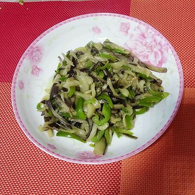 炒茄丝