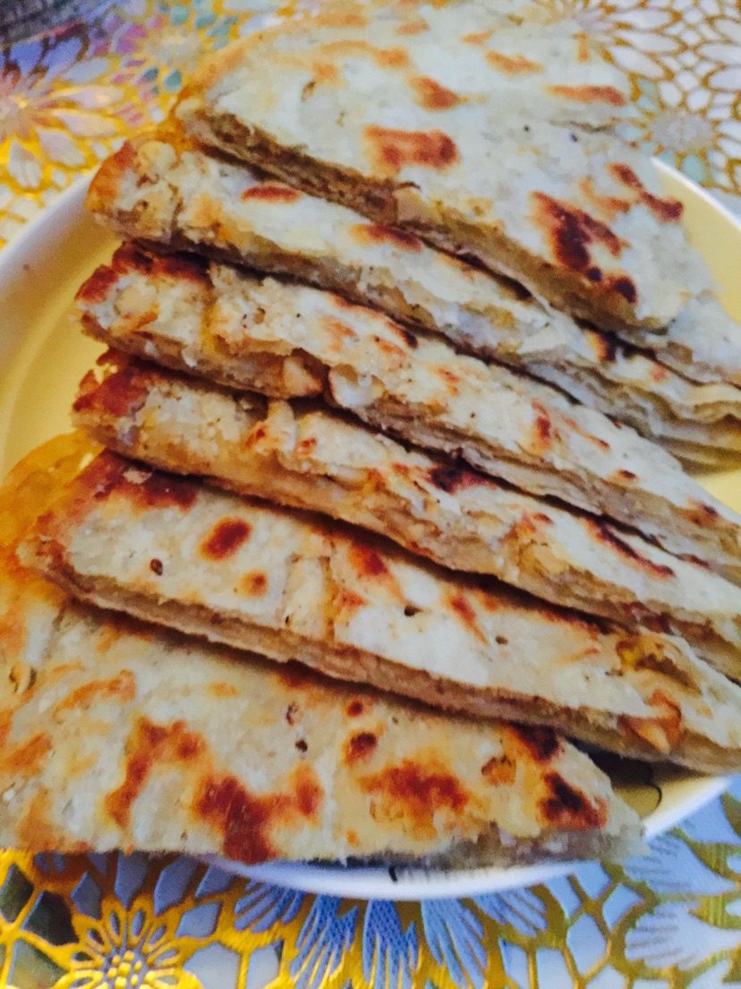 芝麻核桃饼的做法图解8
