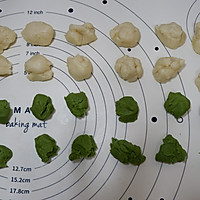 抹茶菊花酥的做法图解9