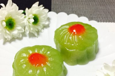 西米奶黄糕