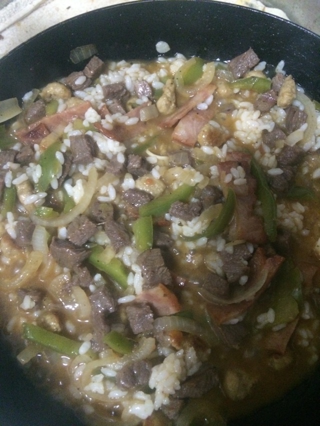 牛肉培根芝士焗饭的做法图解9