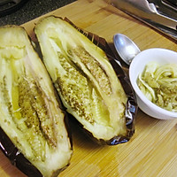 #我们约饭吧#肉菜镶大茄子的做法图解6