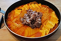 辣白菜火锅（韩式火锅）的做法