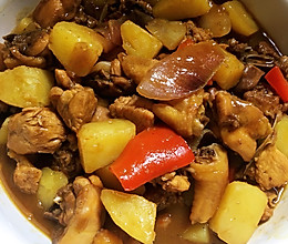 薯仔咖喱鸡的做法