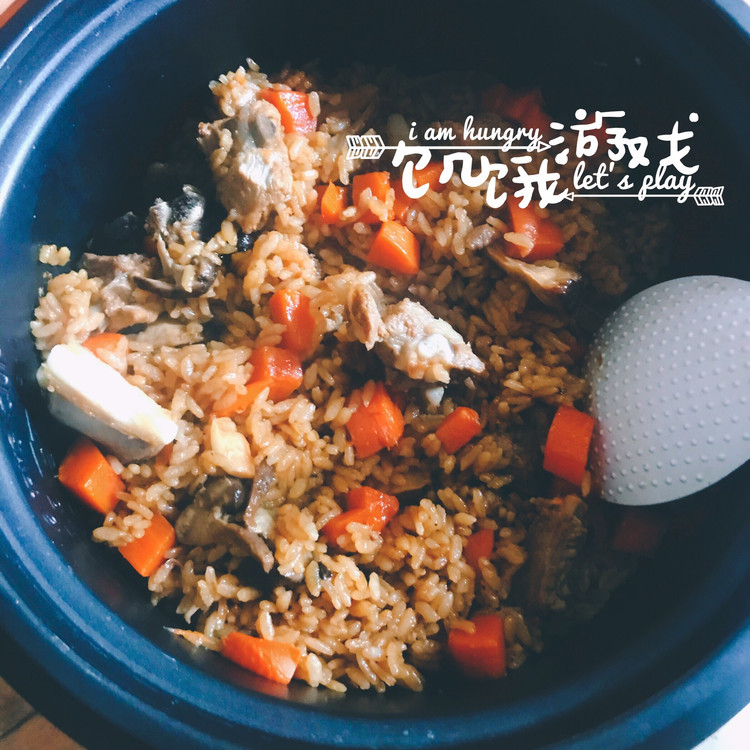 排骨焖饭的做法