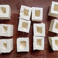 肉酿豆腐的做法图解2