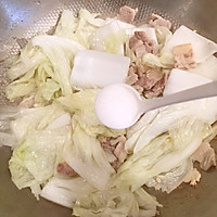 大白菜五花肉炖豆腐的做法图解4