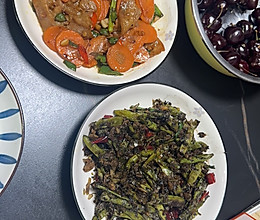 胡萝卜炒肉的做法