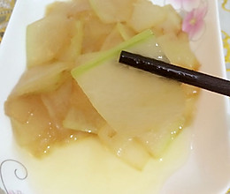 减肥小素食水晶冬瓜的做法