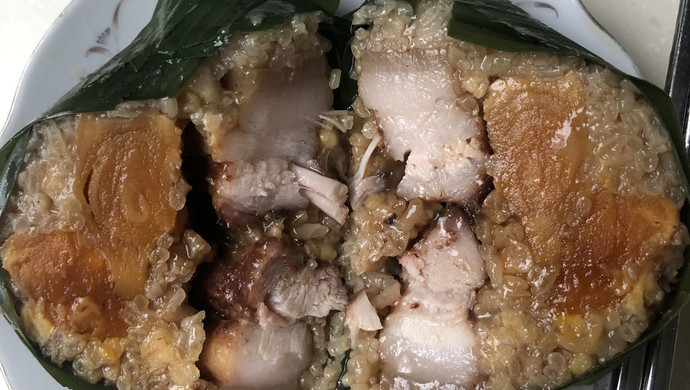 咸蛋黄肉粽