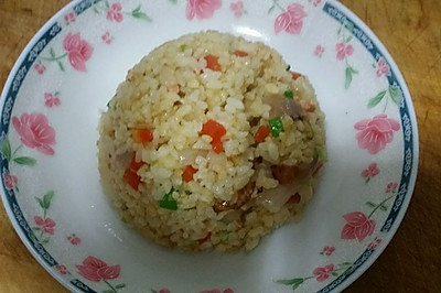 三文鱼炒饭