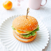 健康营养的自制麦香鸡汉堡的做法图解5