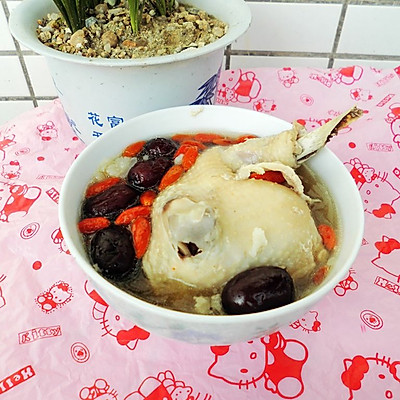 红枣鸡汤