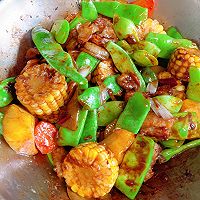 #肉食主义#五花肉豆角焖面的做法图解6