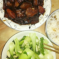 土豆红萝卜焖红烧肉的做法图解6