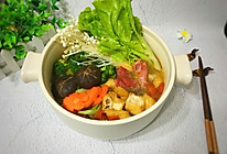 素番茄火锅#竹木火锅，文艺腹兴#的做法
