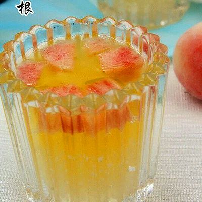 鸡尾酒蜜桃西米露
