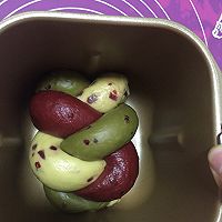 三色蔓越莓吐司（无黄油）#东菱云智能面包机#的做法图解14