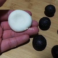 玫瑰黑芝麻汤圆的做法图解4