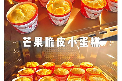 无水无油的芒果脆皮小蛋糕