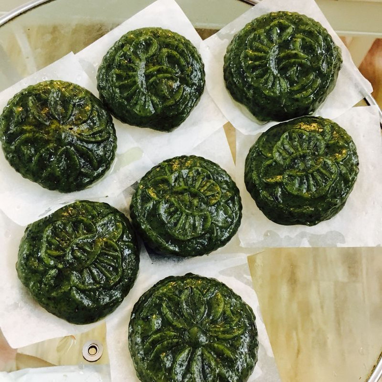 艾叶糍粑的做法