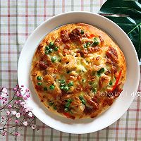 #精品菜谱挑战赛#鲜虾火腿披萨的做法图解12