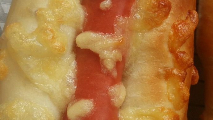 热狗肠芝士面包