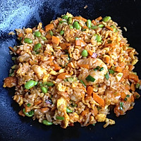 韩式虾仁蛋炒饭的做法图解9