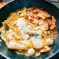 韩国部队锅 — 芝香满溢的做法图解9