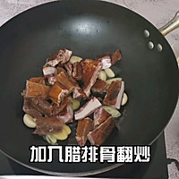 #美食说出“新年好”#步步高升冬笋腊排骨的做法图解12