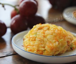 米饭煎饼的做法