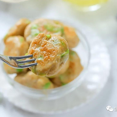 毛豆鸡肉饼【宝宝辅食】