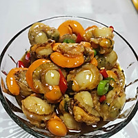 麻辣扇贝肉的做法图解4