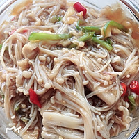 蒜蓉金针菇的做法图解4