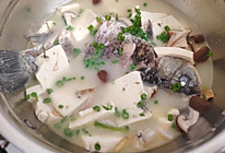 豆腐香菇鲤鱼汤的做法