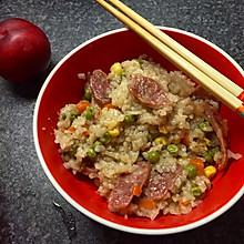 【留学生版】广味香肠饭