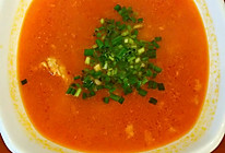番茄肉片汤的做法